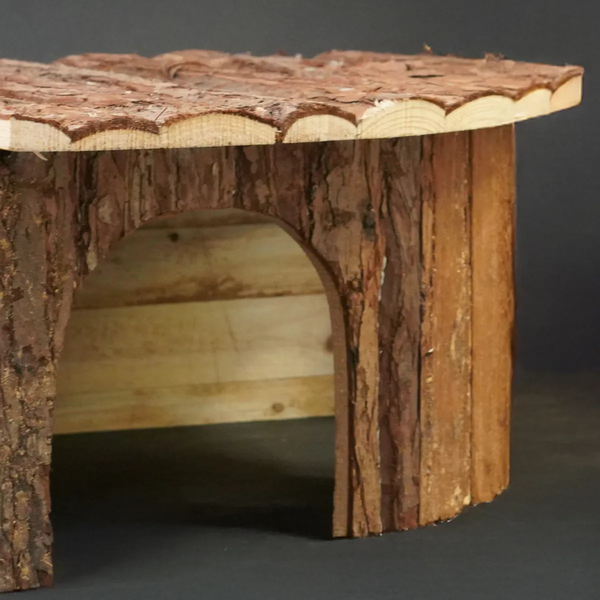 Jouw Cavia Hide Triangle schuilhuis M hout
