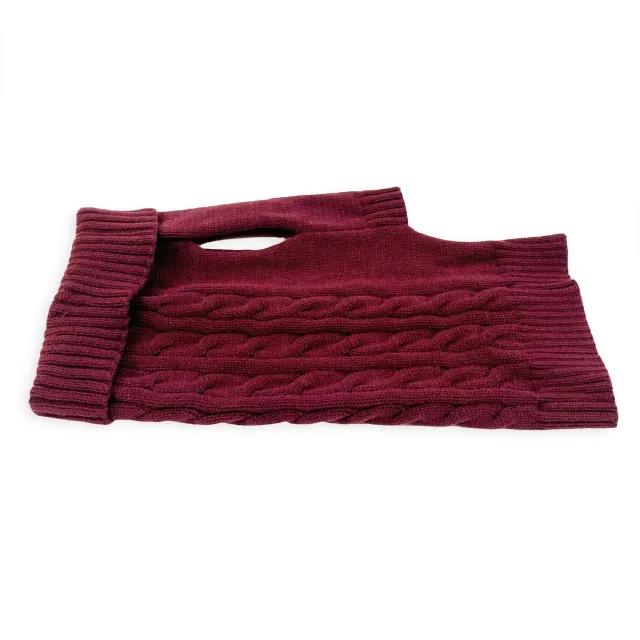 Nature First Charlton Cable Knit hondentrui gebreid