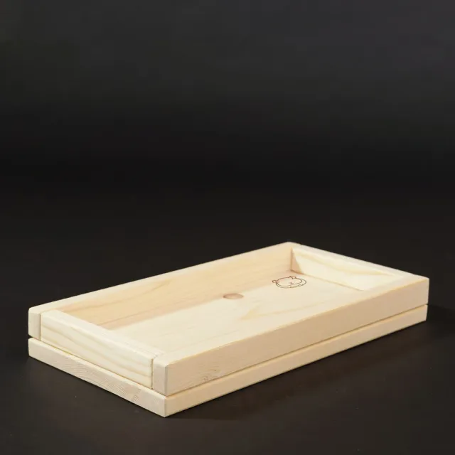 Jouw Cavia Kruidenschaal Wood M voerbak hout handgemaakt
