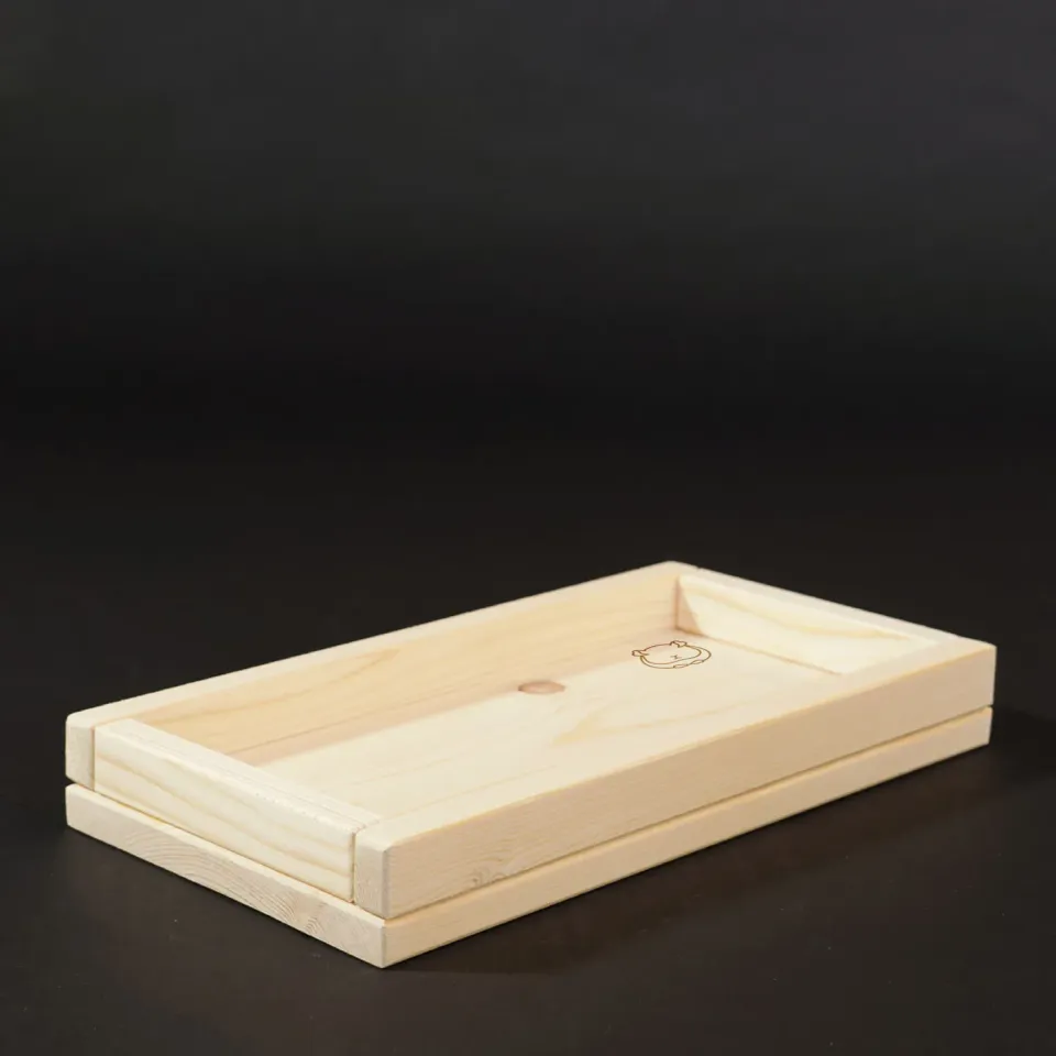 Jouw Cavia Kruidenschaal Wood M voerbak hout handgemaakt