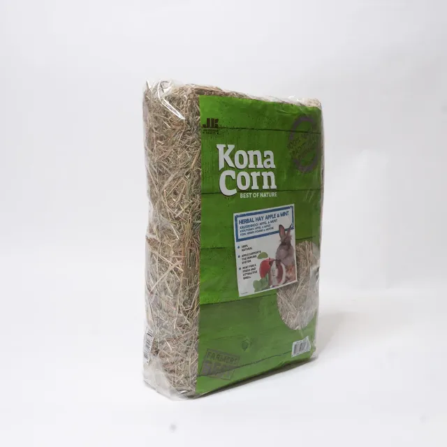 Jouw Konijn KonaCorn kruidenhooi appel munt vitaminerijk