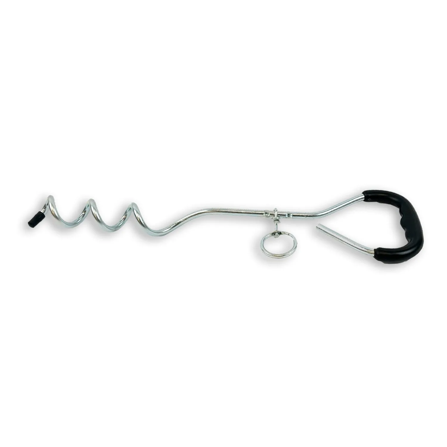 Nature First Tie Out Stake grondpen hond staal spiraal