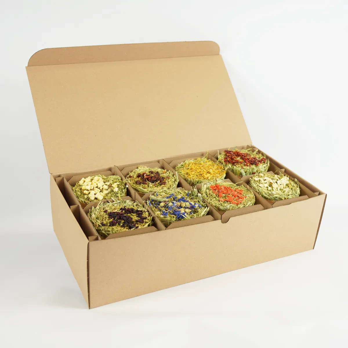 Jouw Konijn Originals Hay Cake Box hooicake set van 8