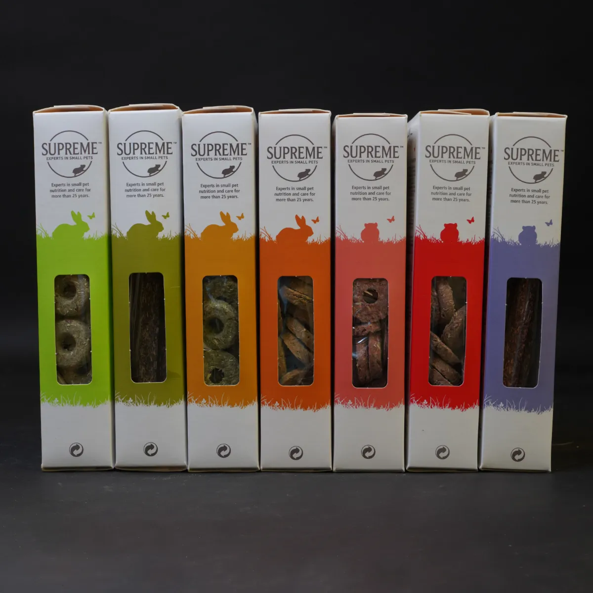 Jouw Cavia Naturals knaagsnack set van 7 vezelrijk