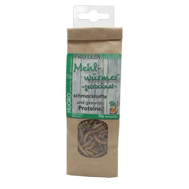 Bounty Paradise HM Meelwormen eiwitsnack 30 gram dierlijk