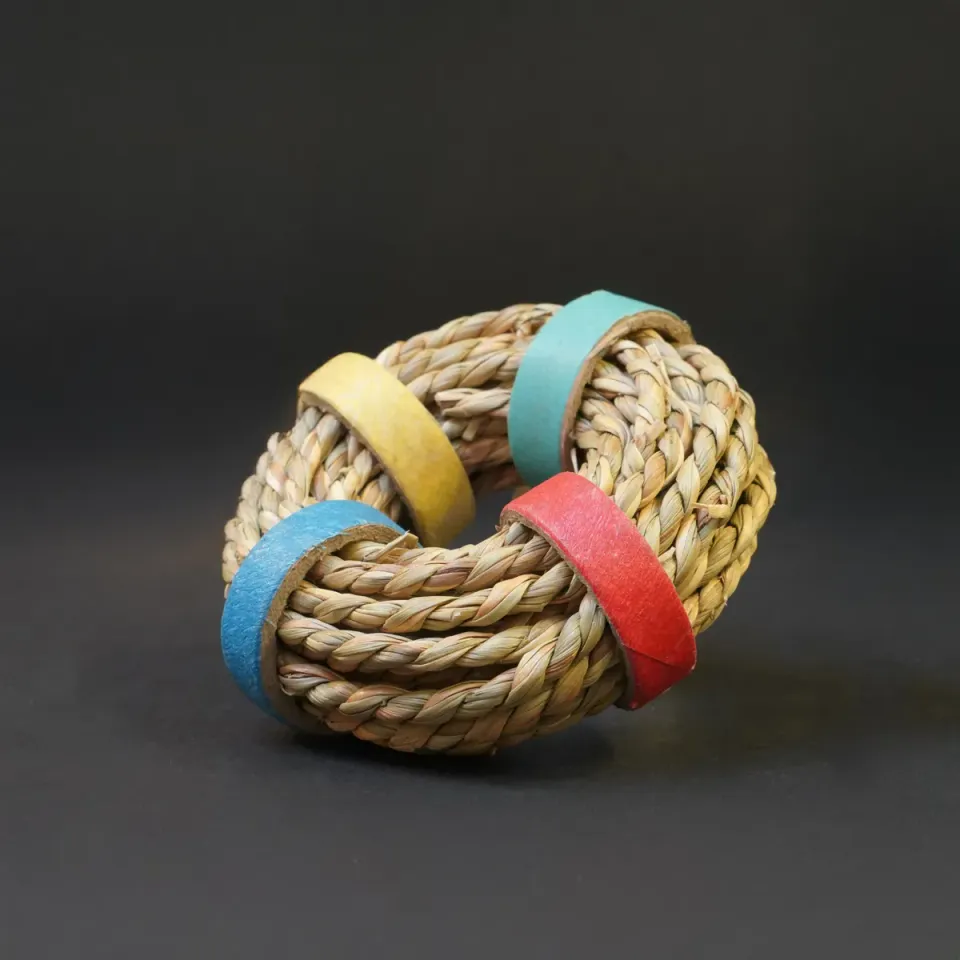 Jouw Cavia Seagrass Ring speelgoed zeegras ring natuurlijk