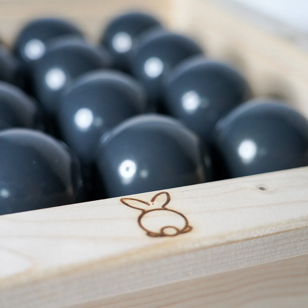 Jouw Konijn Originals Ballenbak konijn hout handgemaakt