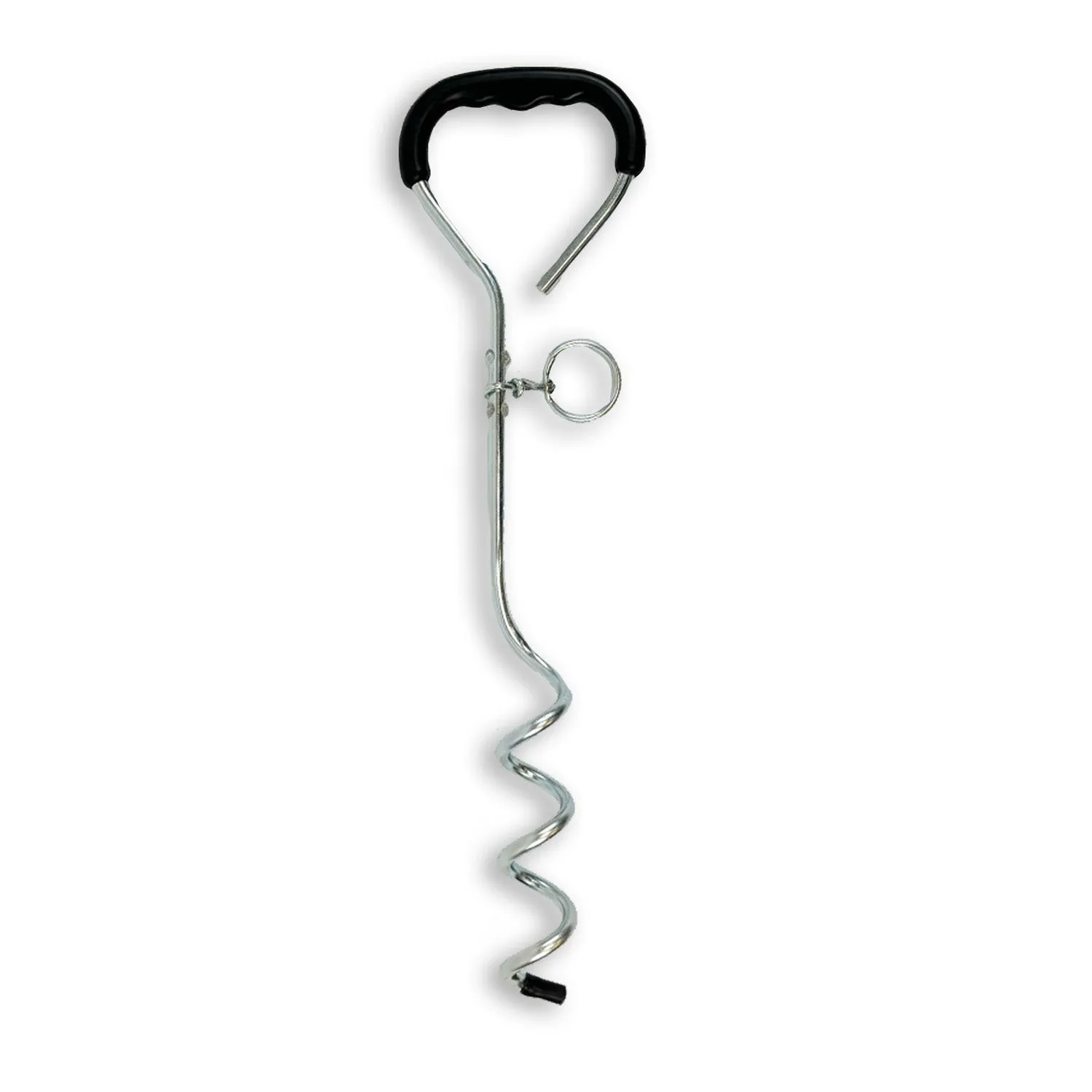 Nature First Tie Out Stake grondpen hond staal spiraal