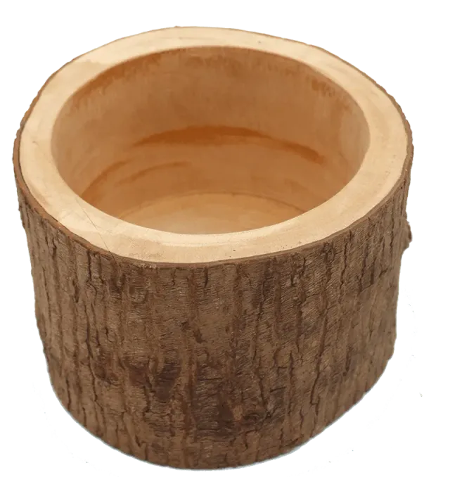 Bounty Paradise Bali Cup voerbak mahonie 15 cm