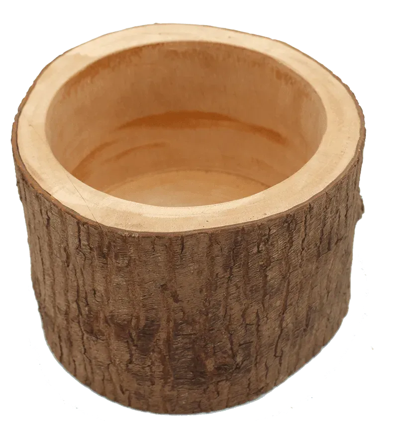 Bounty Paradise Bali Cup voerbak mahonie 15 cm