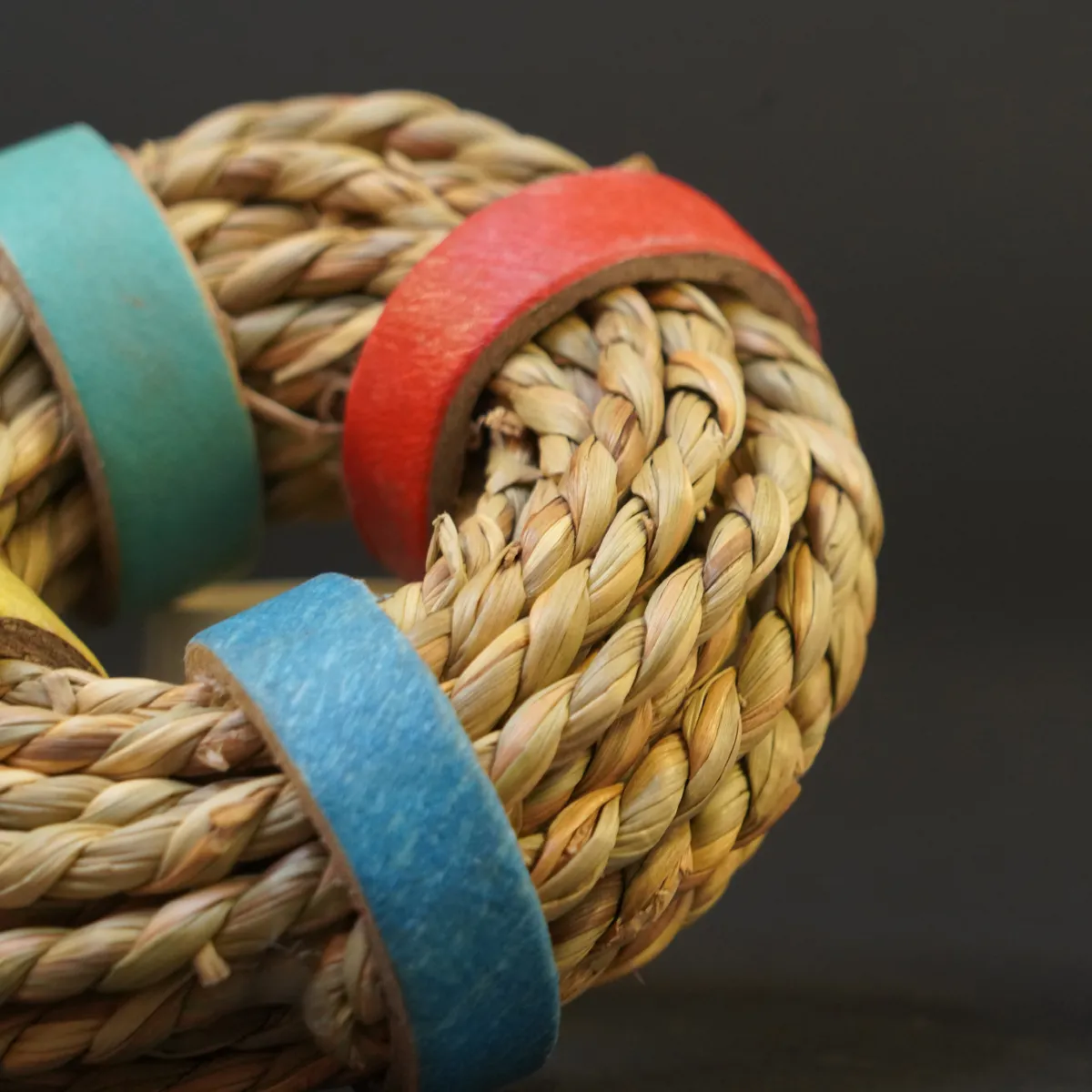 Jouw Cavia Seagrass Ring speelgoed zeegras ring natuurlijk
