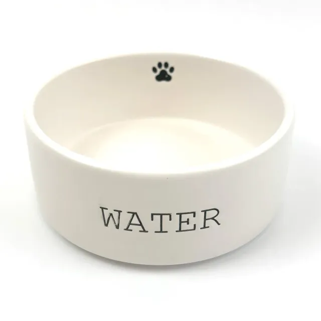 Nature First Paw Print drinkbak dolomiet antislip