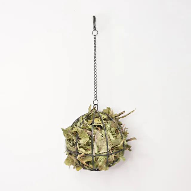 Jouw Konijn Originals Herb ball snackbal metaal zwart