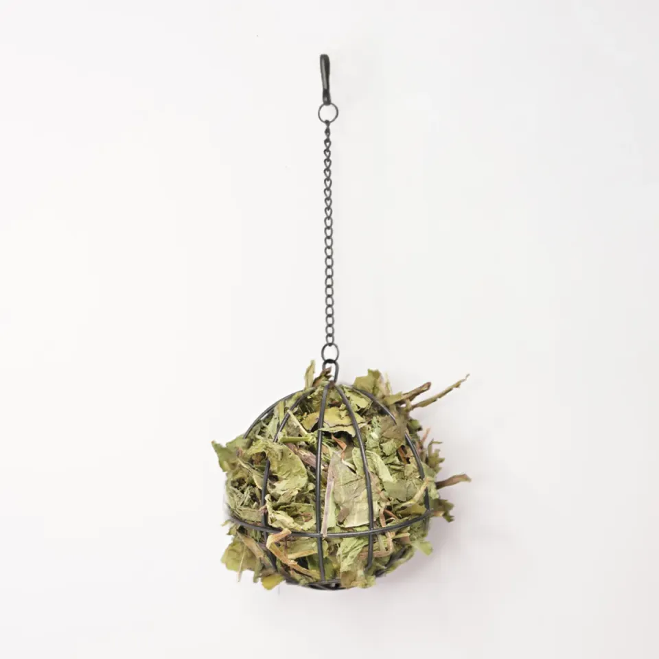 Jouw Konijn Originals Herb ball snackbal metaal zwart