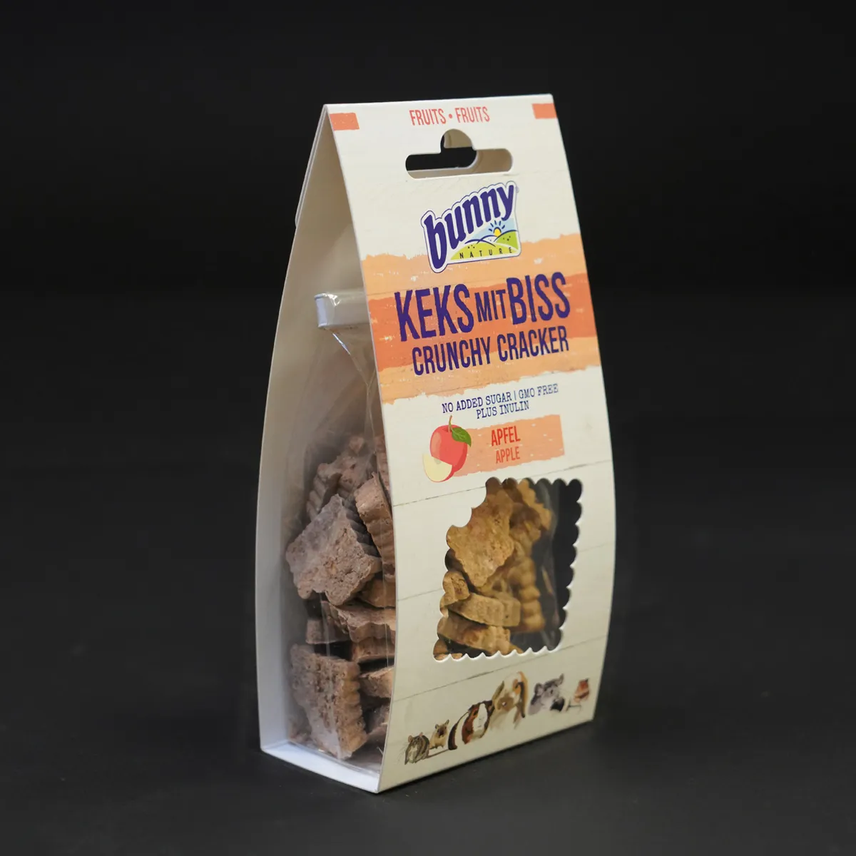Bunny Nature Crunchy cracker appel snack