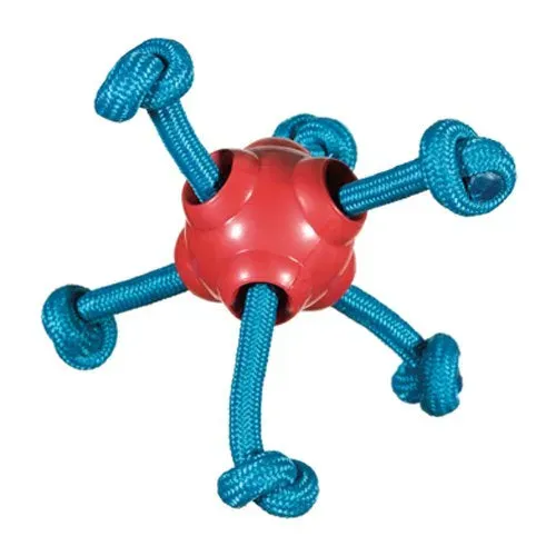 Natures Instinct Cosmo Rubber Toy hondenspeelgoed touw zacht rubber