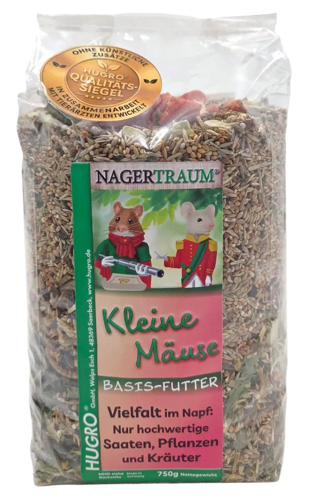Hugro Kleine Muizen basisvoer muizenvoer met insecten