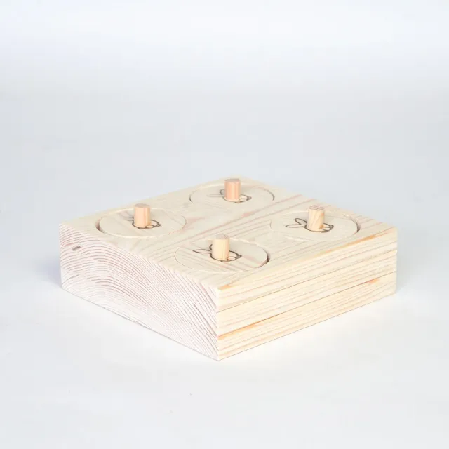 Jouw Konijn Originals Muninn L denkspel hout onbewerkt
