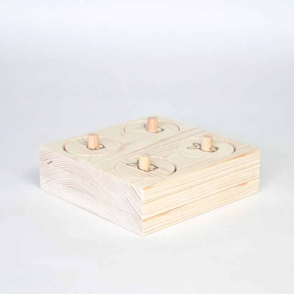 Jouw Konijn Originals Muninn L denkspel hout onbewerkt