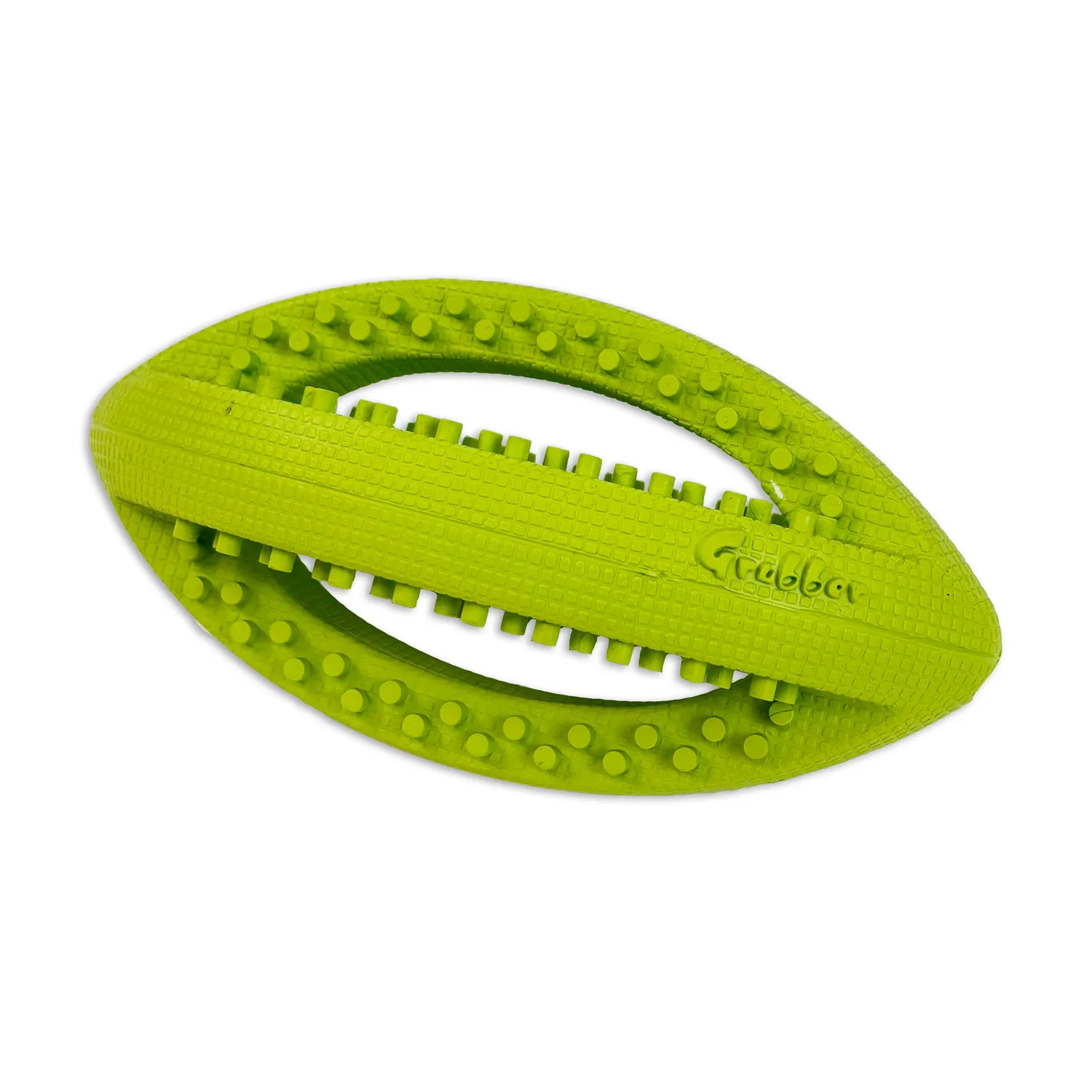 Nature First Grubber Tough Rugbybal hondenspeelbal rubber