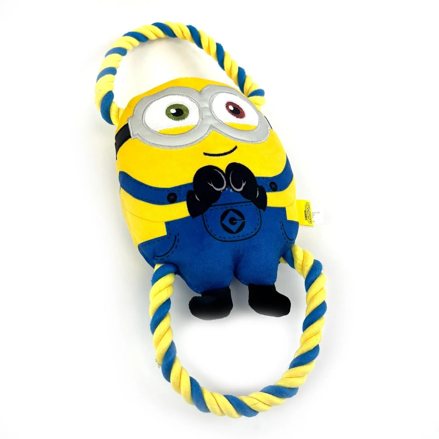 Nature First Minion Double Tug Bob hondenspeelgoed touw large