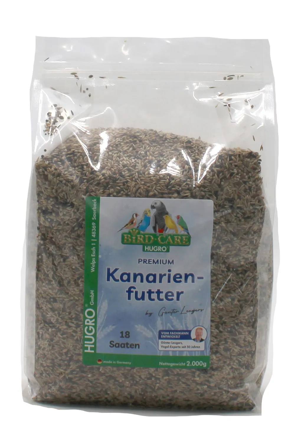Bounty Paradise BC Kanarien 18 zaden kanarievoer zak