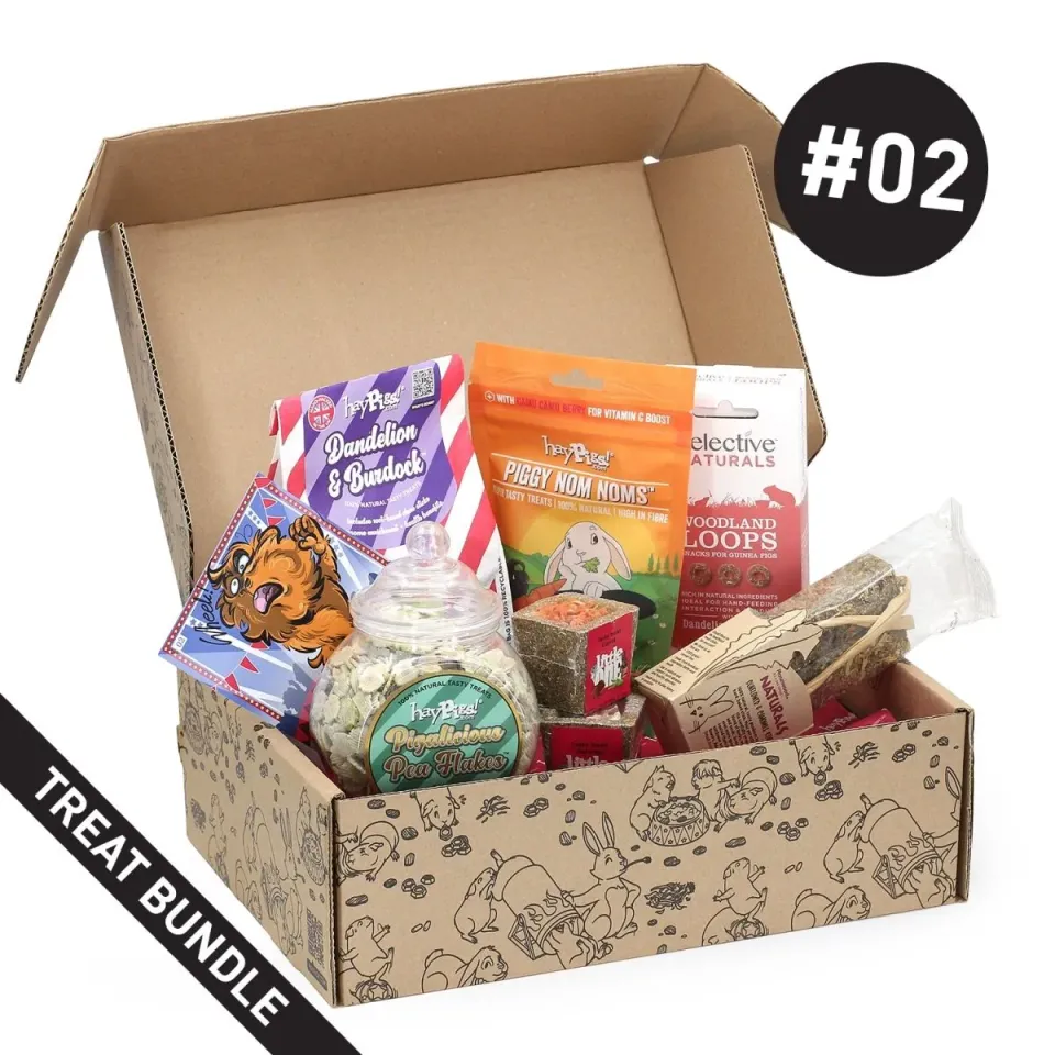 HayPigs Treat Box 02 snackbox cavia konijn luxe