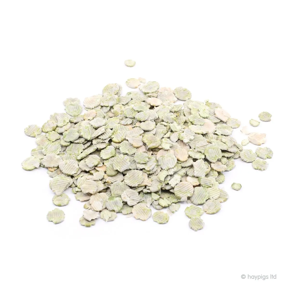 HayPigs Pigalicious Pea Flakes snack 300g bewaarpot