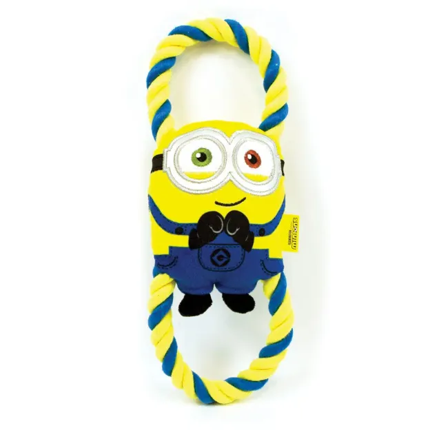 Nature First Minion Double Tug Bob hondenspeelgoed touw large