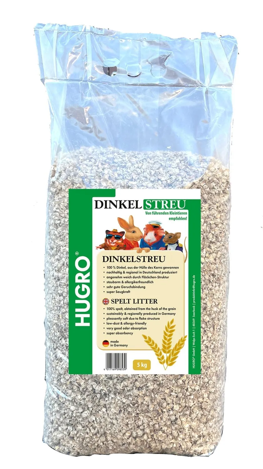 Bounty Paradise Dinkelstreu spelt bodembedekking 15 kg zacht