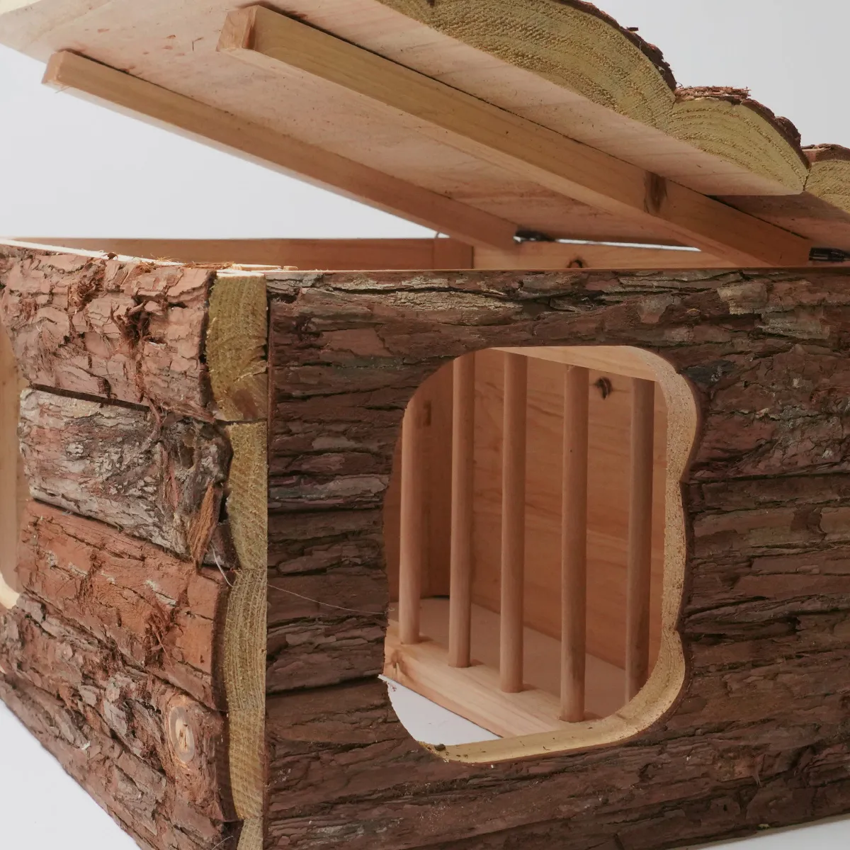 Jouw Konijn Originals Hide Lodge schuilhuis harsvrij hout