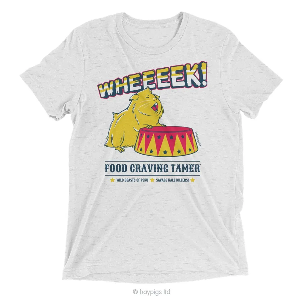 HayPigs Lion Pig t-shirt wit katoenmix unisex caviafan