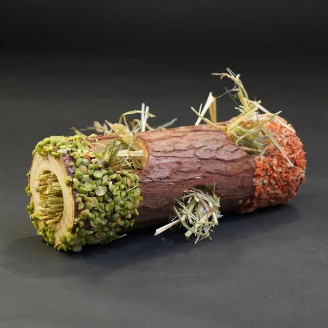 Jouw Cavia Snackstam S snackhouder navulbaar hout