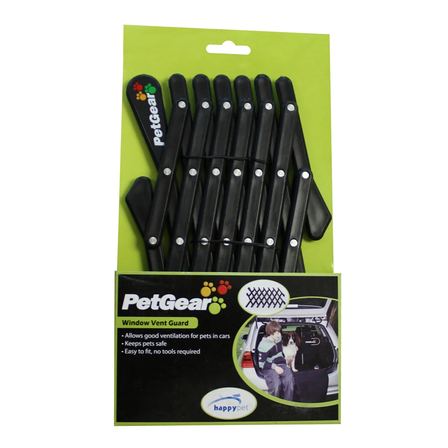 Nature First Window Vent Guard auto ventilatierooster hond