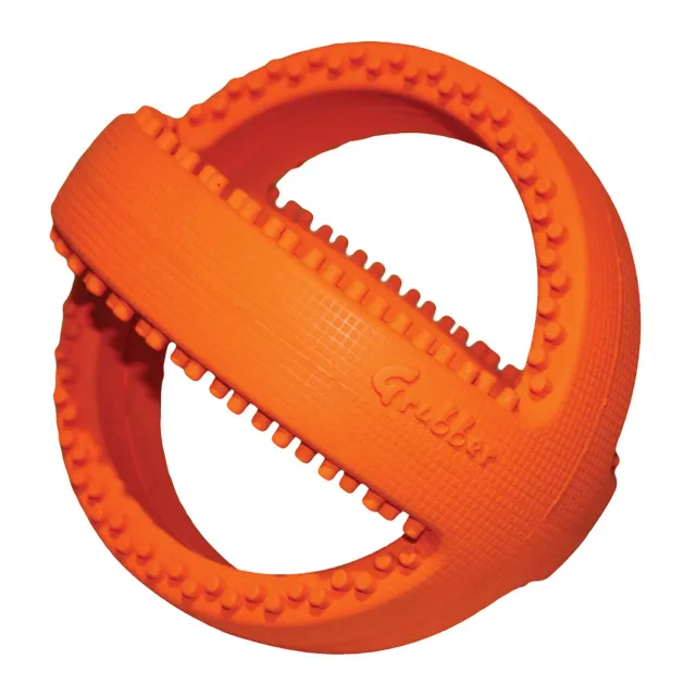 Nature First Grubber Tough Football hondenspeelbal rubber