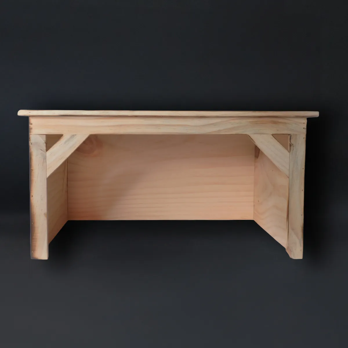 Jouw Cavia Hide shed open houten schuilhuis gevlamd hout