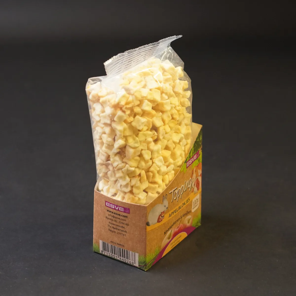 Jouw Cavia Appelblokjes snack met vitamine C