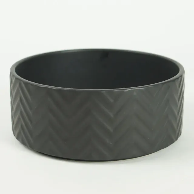 Jouw Konijn Originals Black mozaïek bowl L voerbak zwart groot