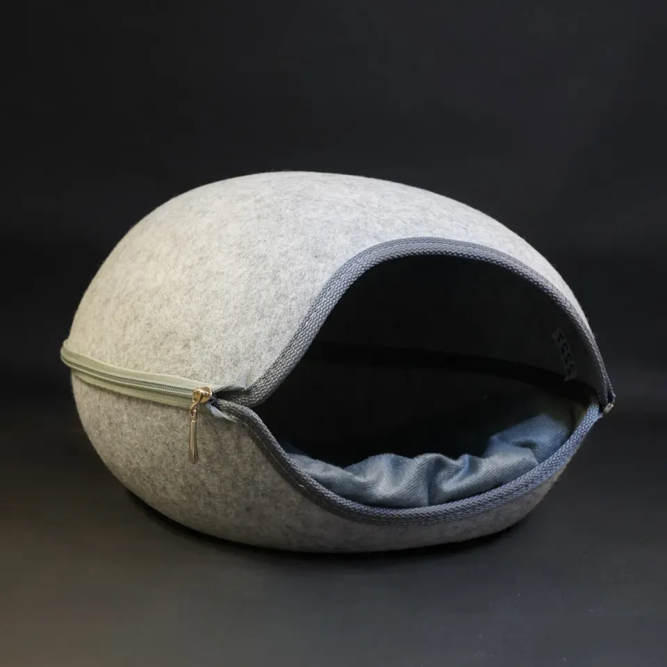 Jouw Cavia Soft hiding shell schuilhuis vilt met kussen