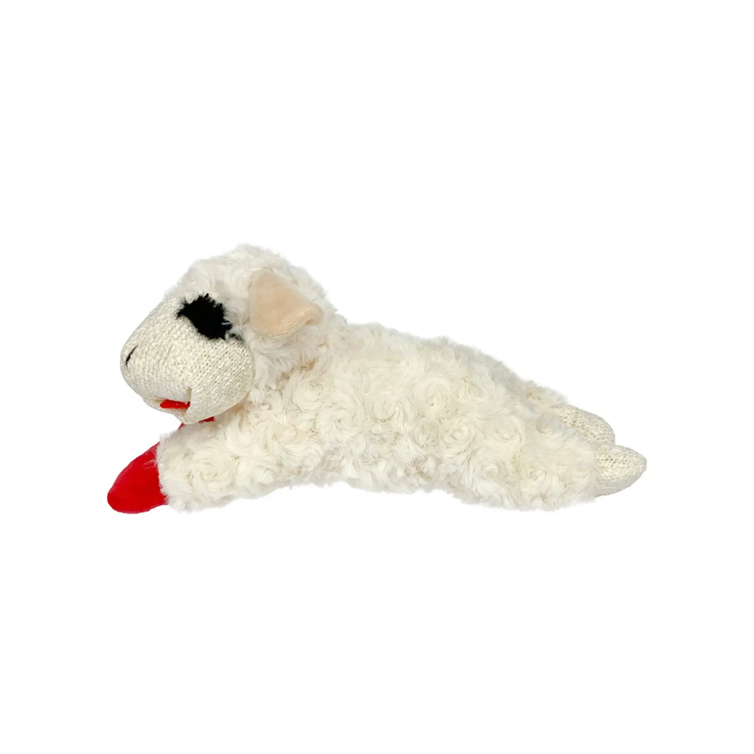 Nature First Lamb Chop hondenknuffel Medium zacht met pieper