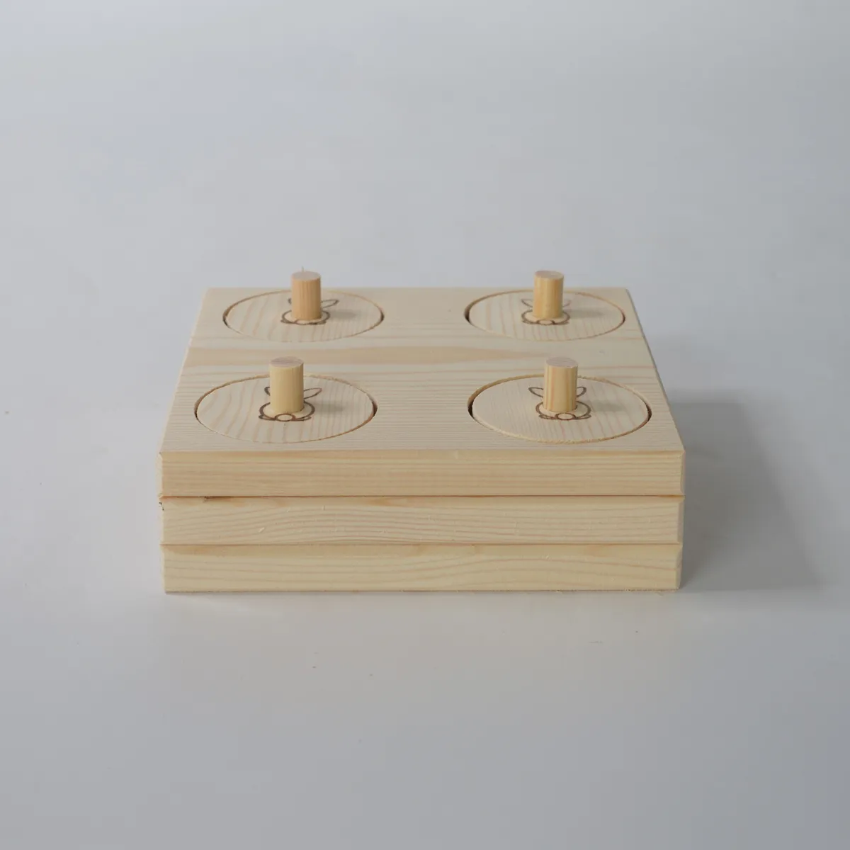 Jouw Konijn Originals Muninn L denkspel hout onbewerkt