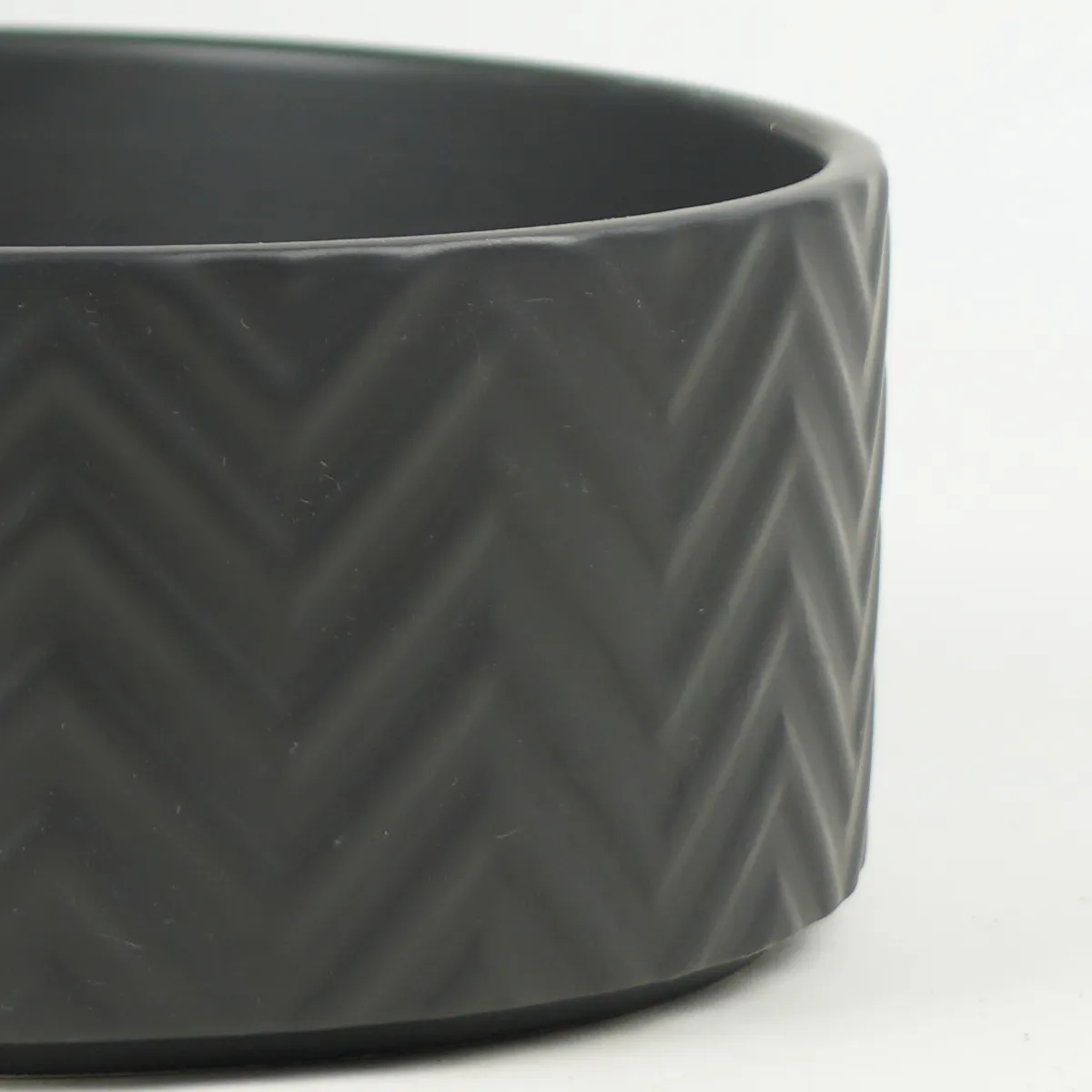 Jouw Konijn Originals Black mozaïek bowl L voerbak zwart groot