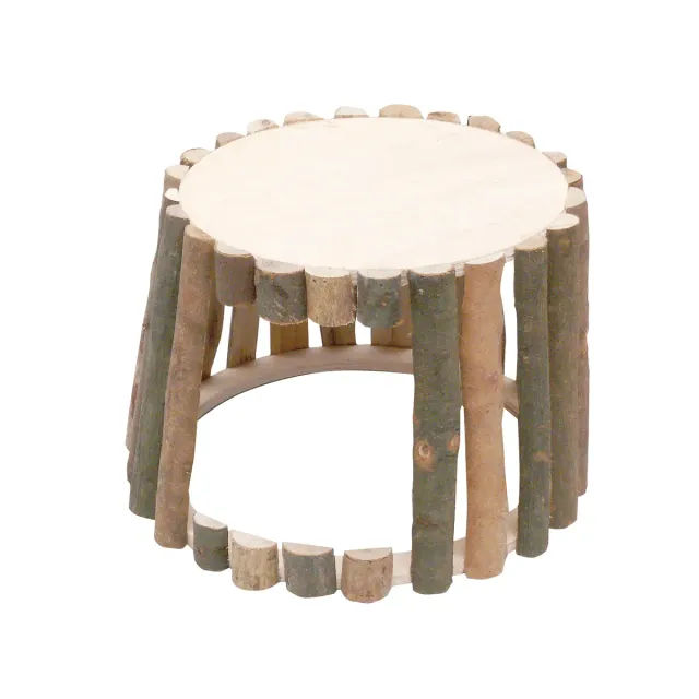 Bounty Paradise Cavi Camp schuilhuisje 30 cm berkenhout