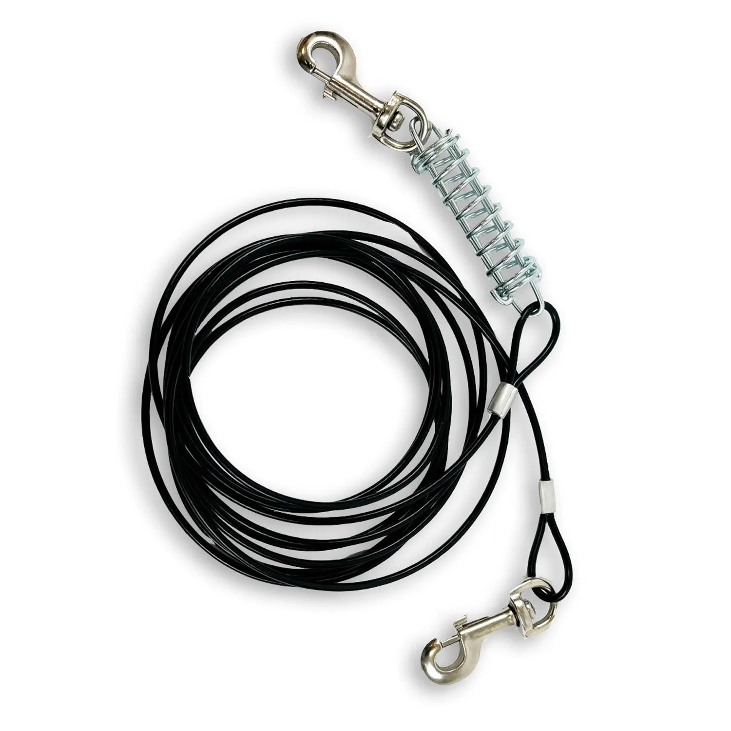 Nature First Tie Out Cable aanlijnkabel 4,7 m staal