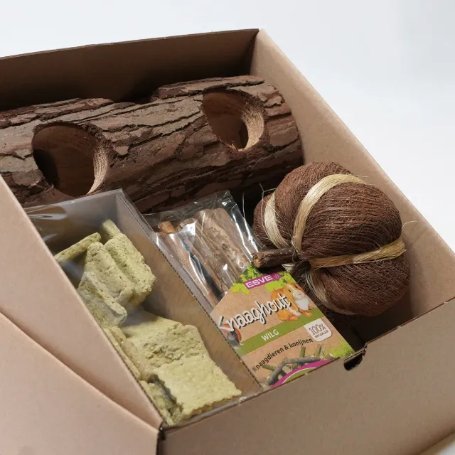 Jouw Konijn Originals Munch Crunch snackbox mix