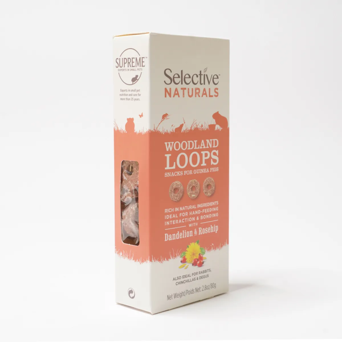 Jouw Konijn Originals Naturals Woodland Loops snack vezelrijk
