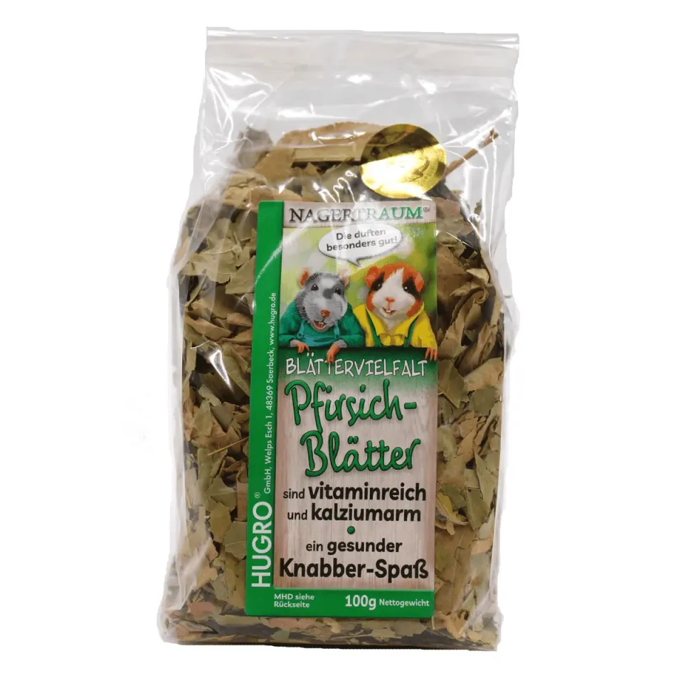 Bounty Paradise NT perzikbladeren snack 100 gr gedroogd