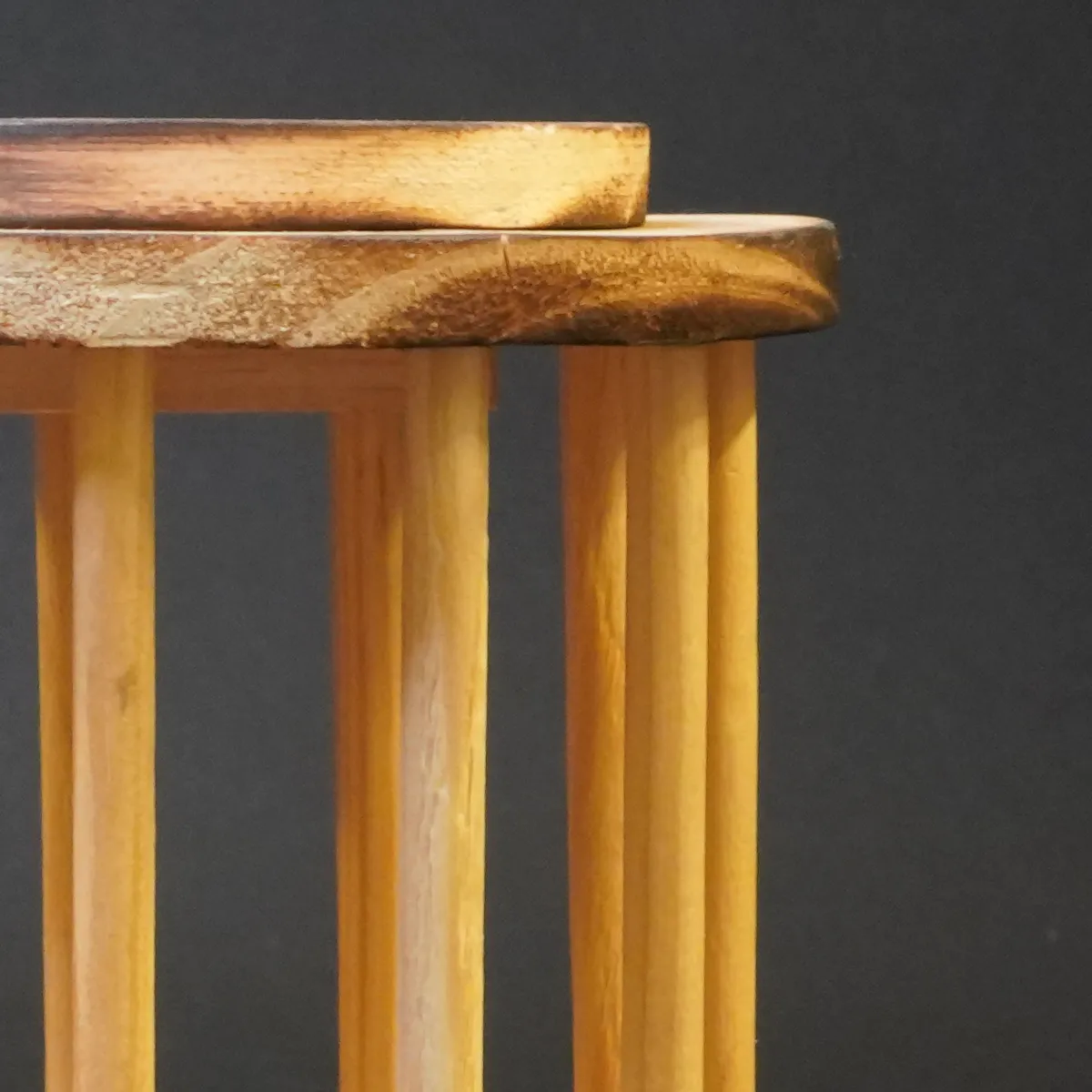 Jouw Cavia Hay Stand Round hooiruif hout rond