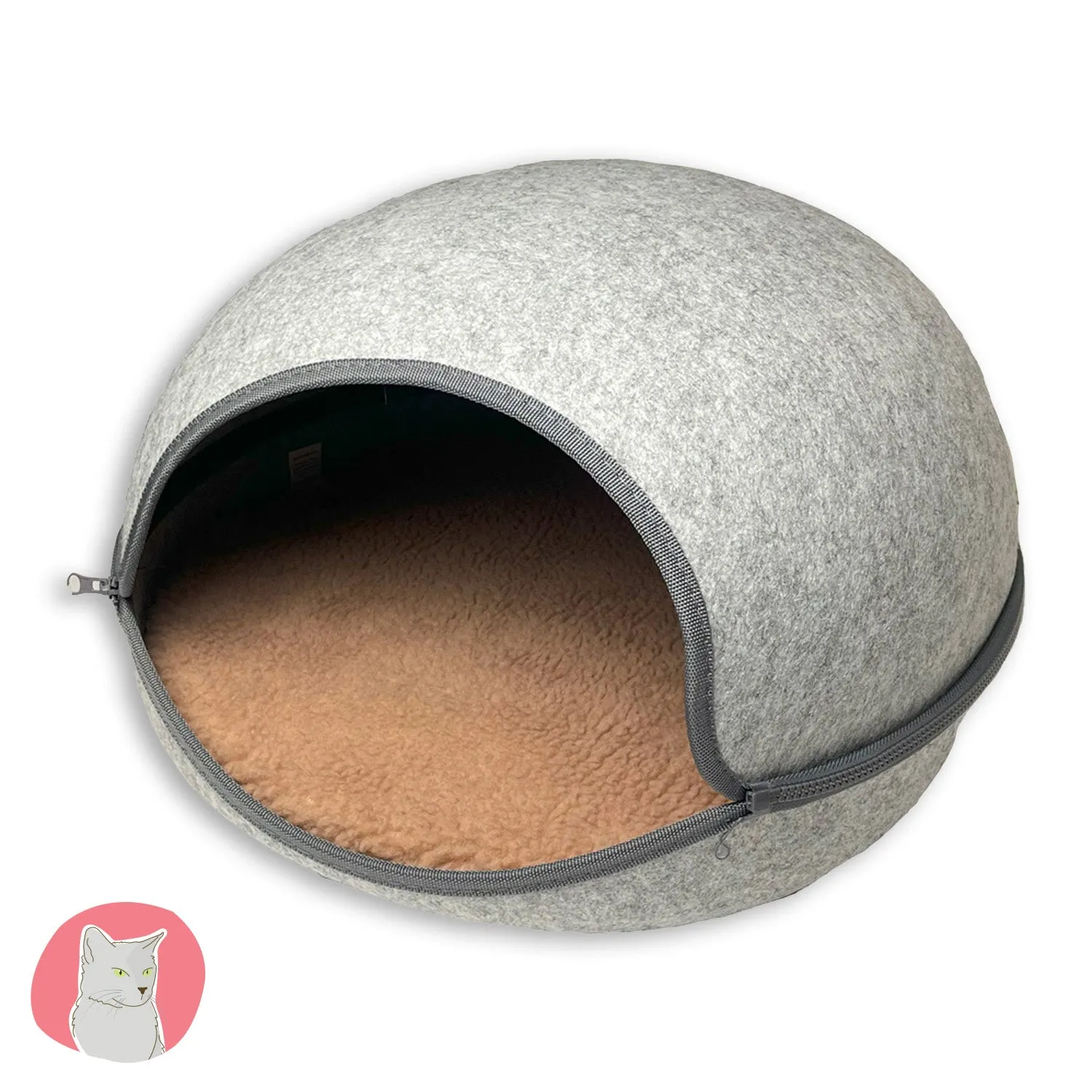 Nature First Oslo Pod kattenmand grot sandstorm vilt grothol