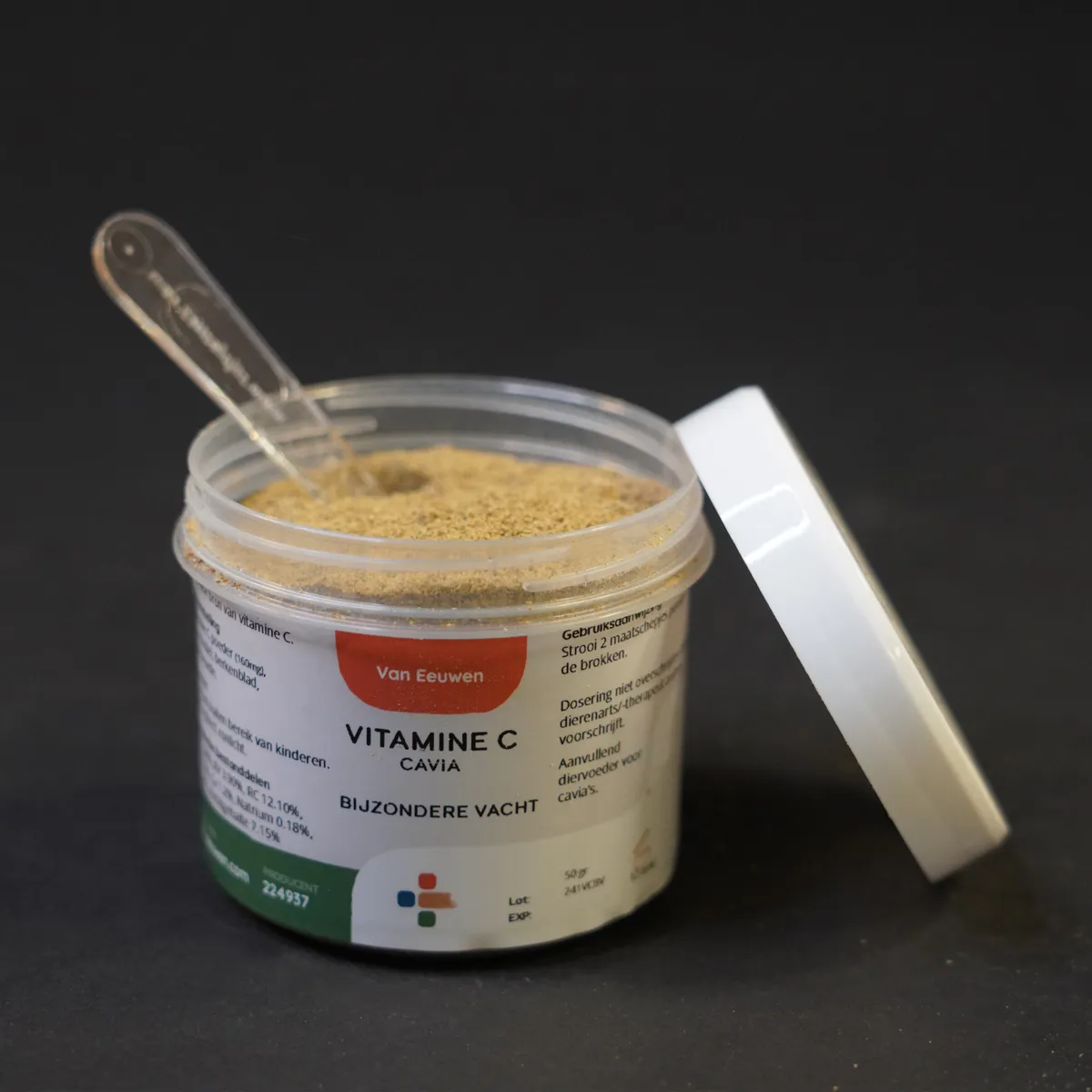 Jouw Cavia Vitamine C supplement bijzondere vacht teddy skinny